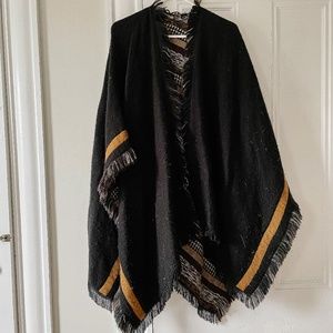 Lucky Brand Reversible Poncho